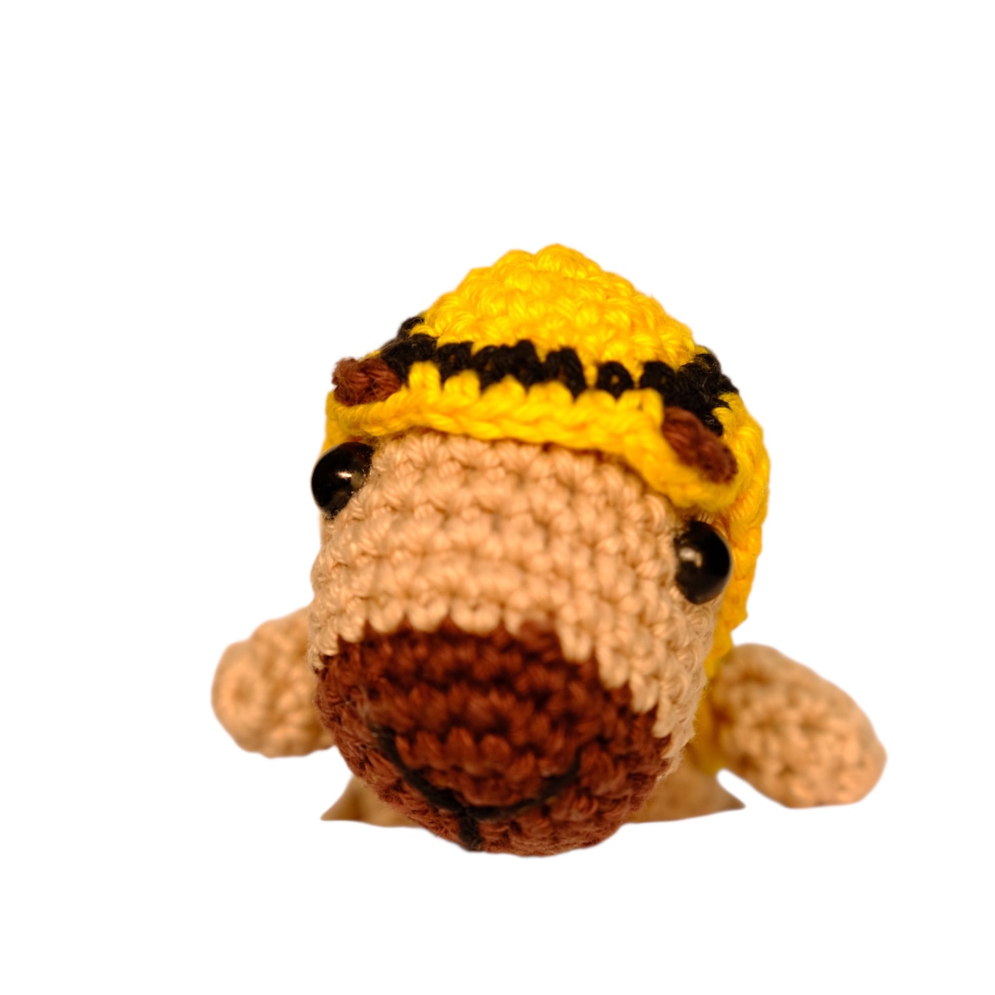 Amigurumi Capivara Abelha de Crochê