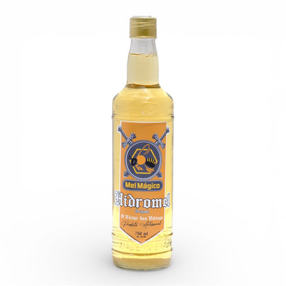 Kit Hidromel 750ML + Queijo Parmesão Defumado 500g + Mel Puro Bisnaga 280g