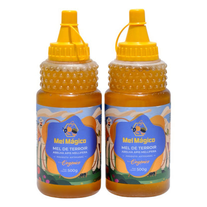 Kit 2un Mel Puro Bisnaga 500g