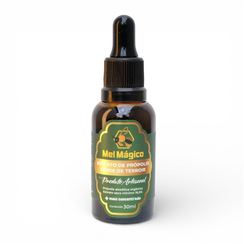 Kit 2un Mel Bisnaga 500g + 1un Extrato De Própolis Verde