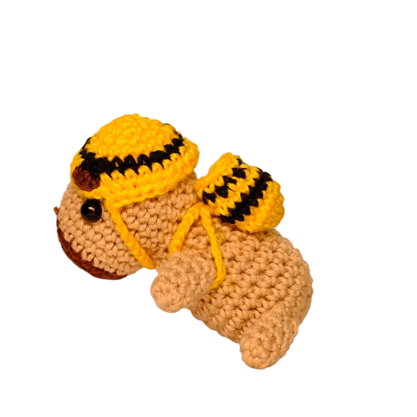 Amigurumi Capivara Abelha de Crochê