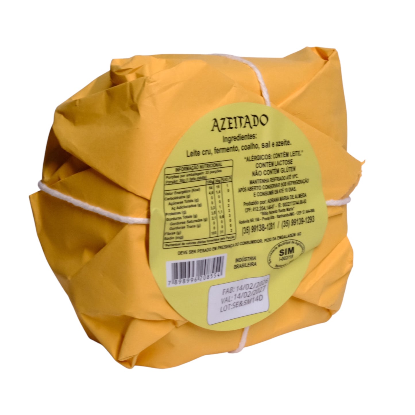 Kit Queijo Parmesão Azeitado 500g + Mel Abelha Nativa Jupará 140g