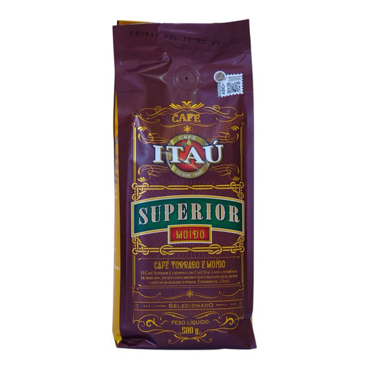 Café Itaú Superior 500g - Torrado e Moído - Café Gourmet