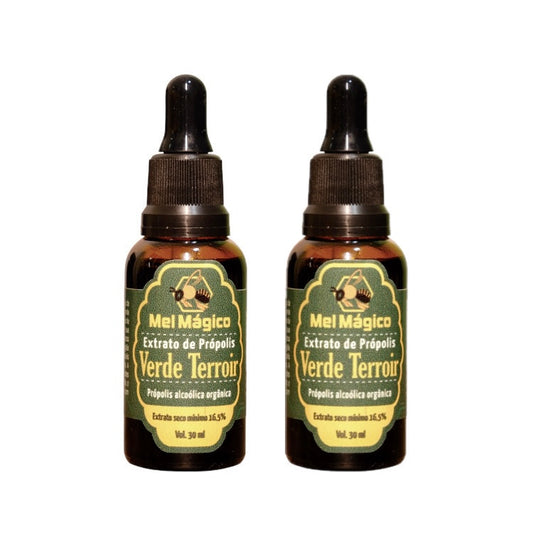 Kit 2un Extrato de Própolis Verde Alcoólico 30ml