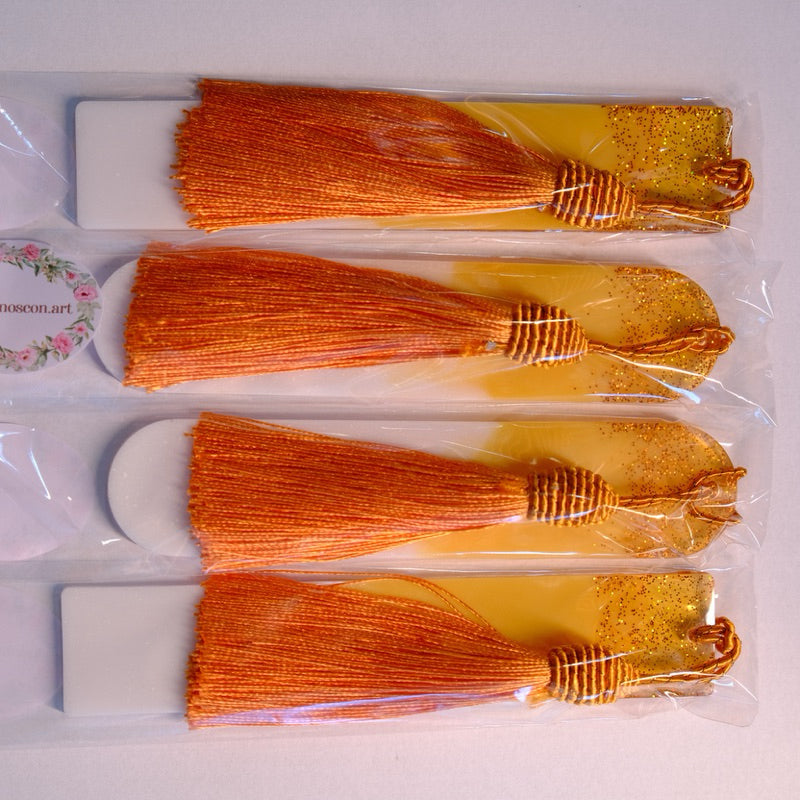 Marcador De Páginas De Abelha Feito Em Resina - Marca Páginas De Abelha