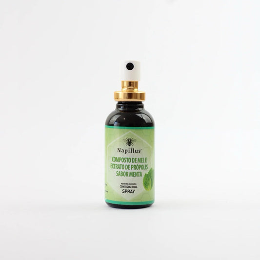 Spray De Mel, Própolis e Menta - Napillus 30 ml