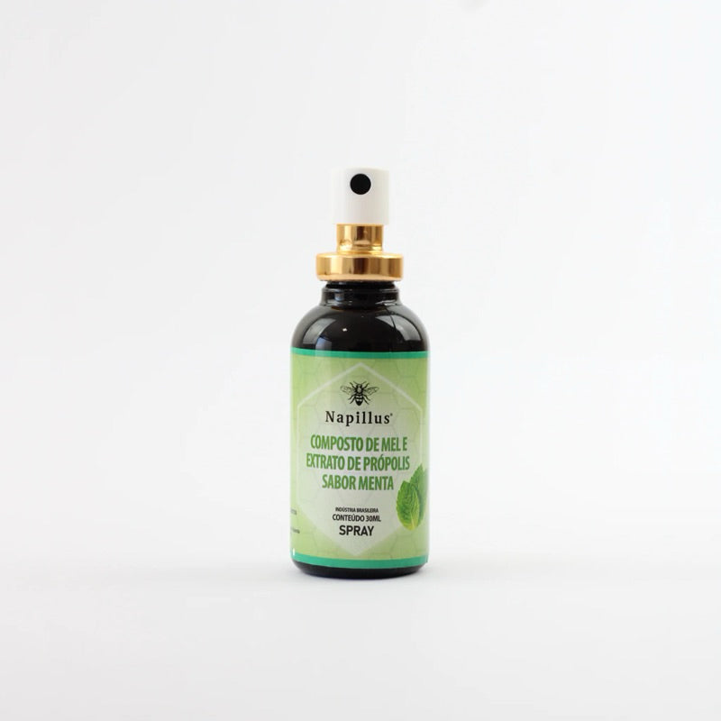 Spray De Mel, Própolis e Menta - Napillus 30 ml