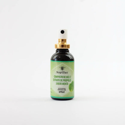 Spray De Mel, Própolis e Menta - Napillus 30 ml