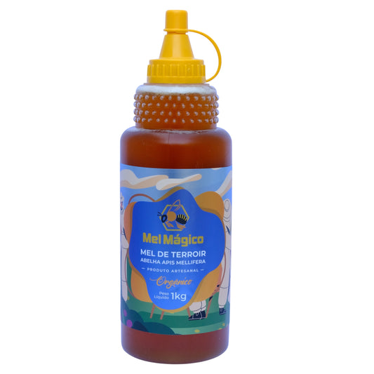 Kit 1un Mel Bisnaga 1kg + 1un Extrato De Própolis Verde